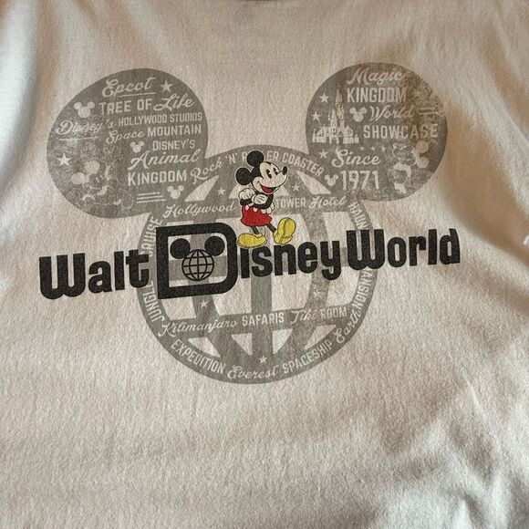 Mickey Disney Ringer Tee Mens L Retro Park Style Disneycore - Picture 5 of 15